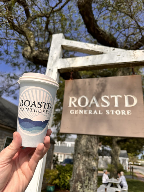 Roast’d Nantucket Sign